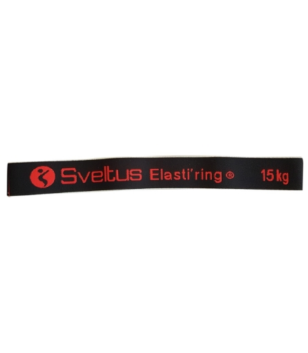 Bild på Elastisk Cirkulär Band 15 kg Svart - Sveltus