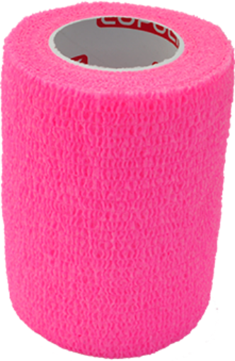 Bild på Självhäftande elastisk bandage 7,5 cm - Rosa