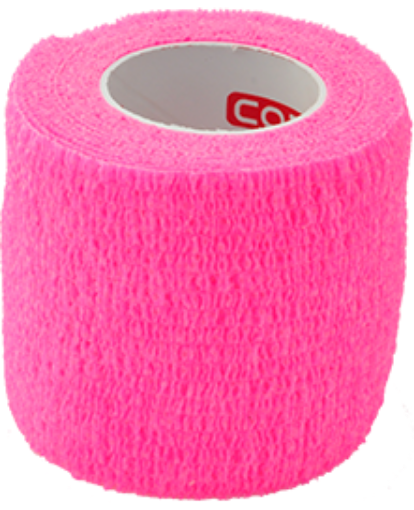 Bild på Självhäftande elastisk bandage 5 cm - Rosa