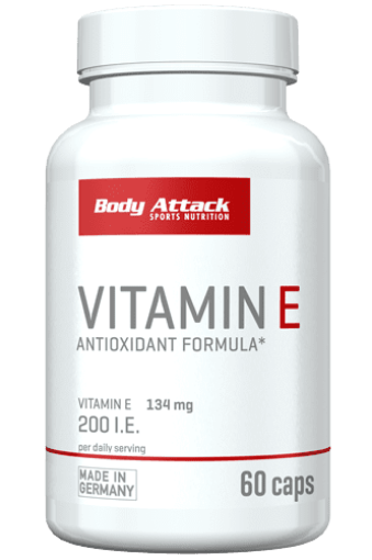 Bild på Vitamin E - 60 kapslar Body Attack