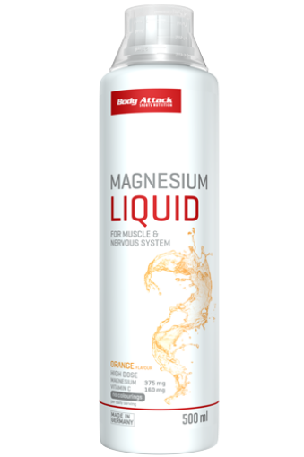 Bild på Flytande magnesium + C-vitamin 500 ml Body Attack