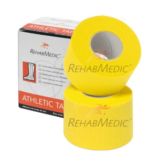 Bild på Athletic Tape - Rehabmedic - 3.8cm GUL