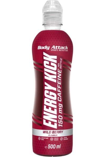 Bild på ENERGY KICK DRYCK 500ML - SKOGSBÄR BODY ATTACK