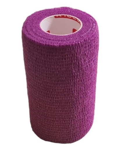 Bild på Självhäftande elastisk bandage 7,5 cm - Lila