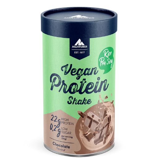 Bild på Vegan Protein Shake 420g - Chocolate MultiPower