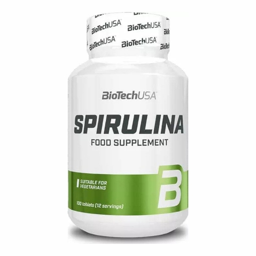 Bild på Spirulina 100 kapslar - BioTech