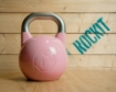 Bild på Rosa Kettlebell 8 kg - ROCKIT