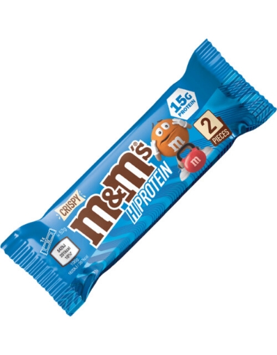 Bild på M&M's Crispy High Protein Bar 52g - Mjölkchoklad