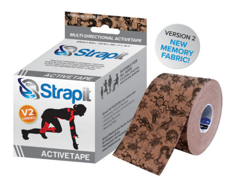 Bild på DYNAMIC ACTIVETAPE 7,5CM x 5M - BEIGE/SVART