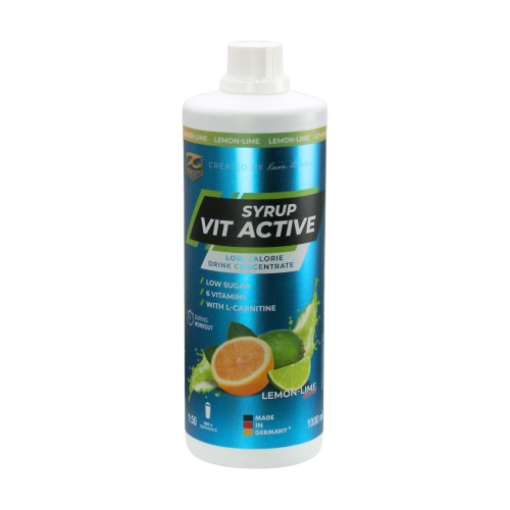 Bild på VITACTIVE Sirap + L-Karnitin - 1000 ml Citron-Lime