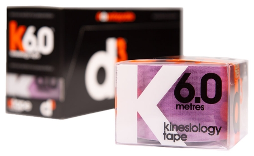 Bild på K6.0 Kinesiologitejp Lila 5 cm x 6 m - d3Tape