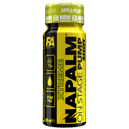 Bild på Napalm On Stage Pump Shot - Äpple och Päron - 60ml