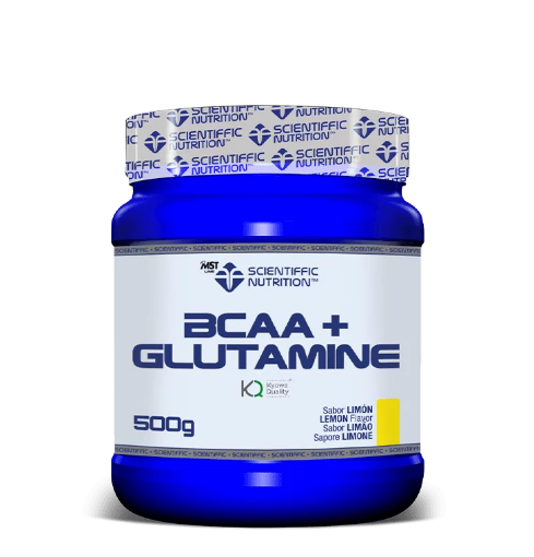 Bild på BCAA + GLUTAMIN - 500g Citron - Scientiffic Nutrition